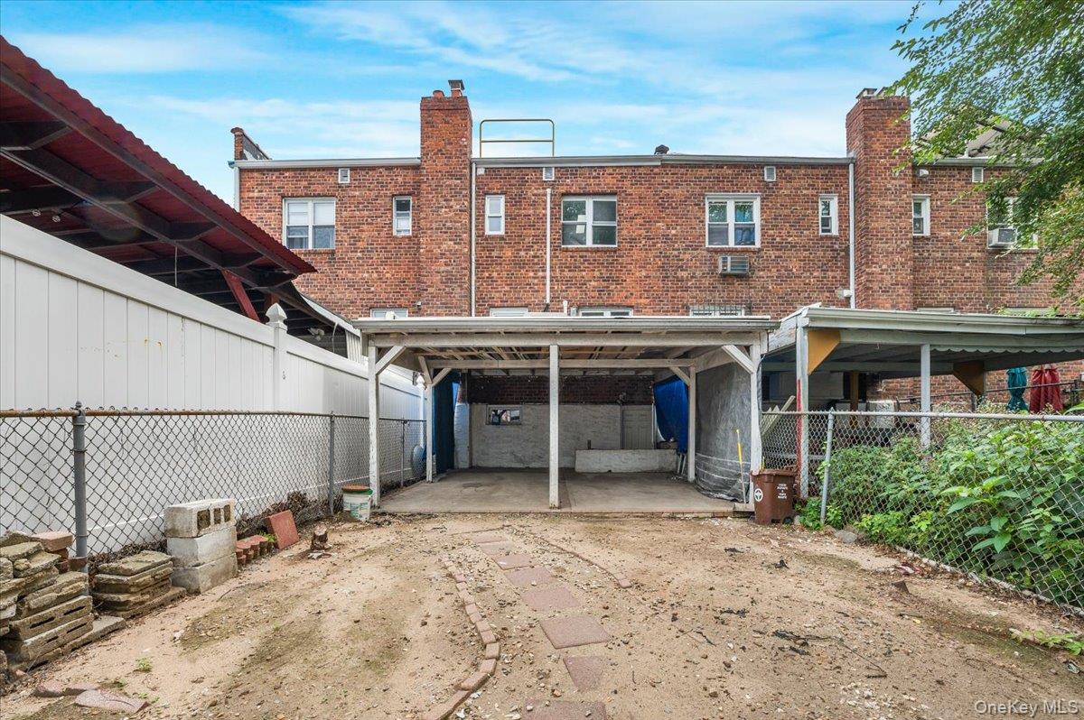 Back of Structure