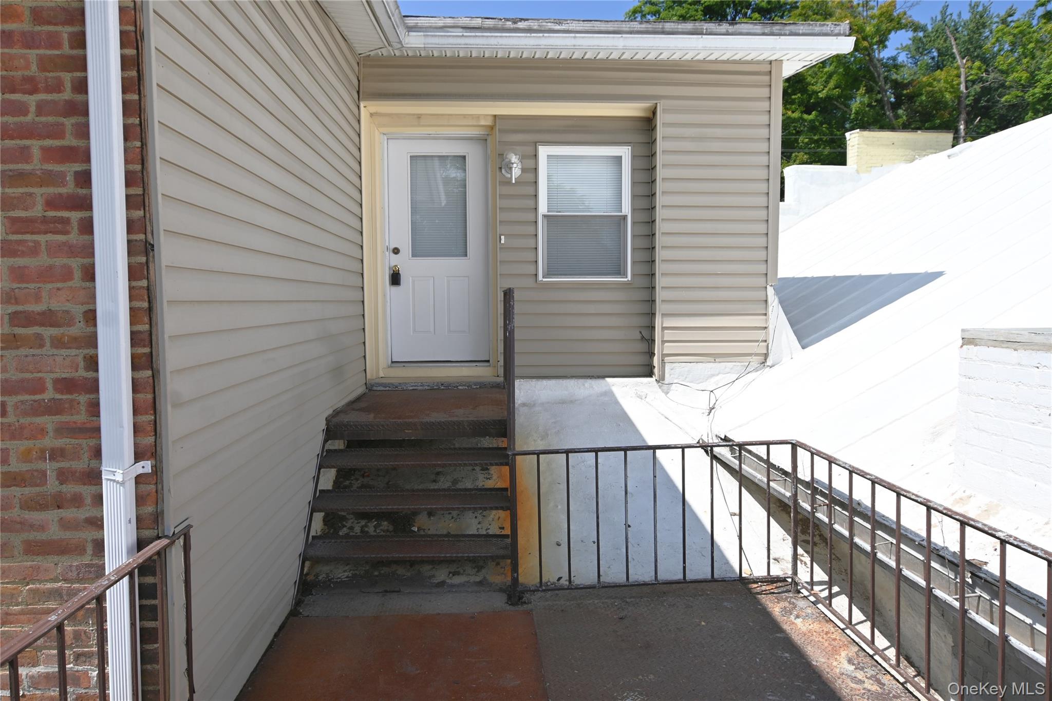 Front of Structure