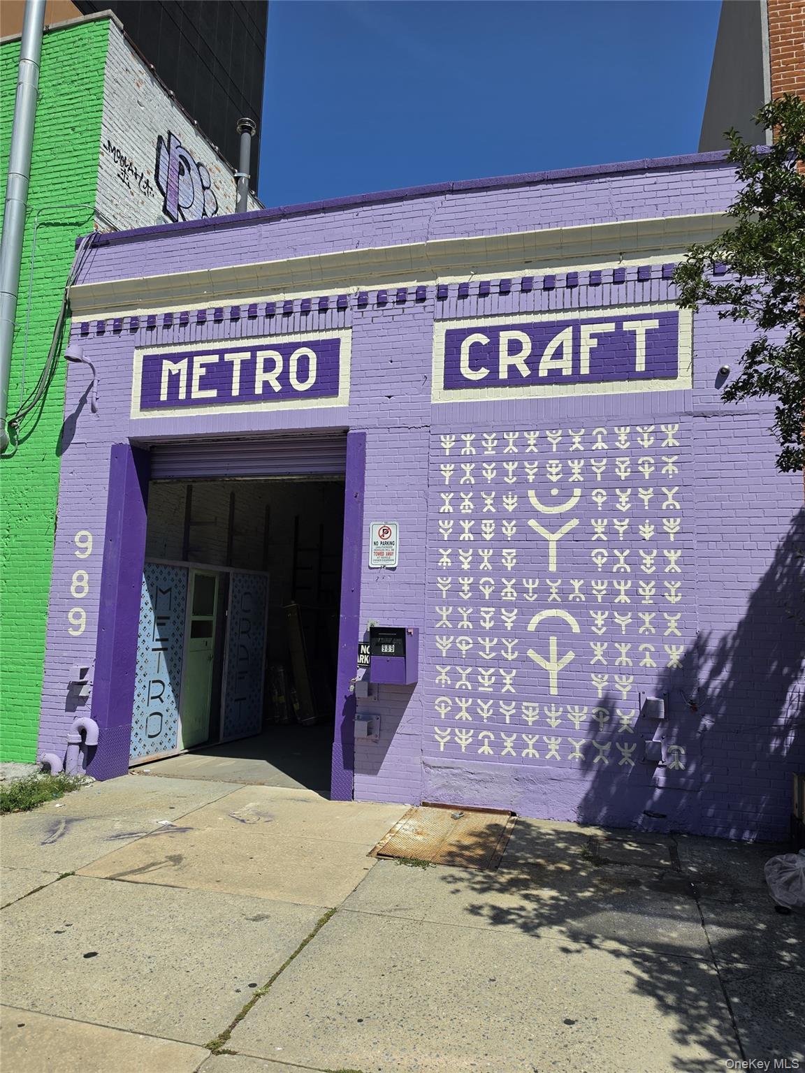 Front of Structure