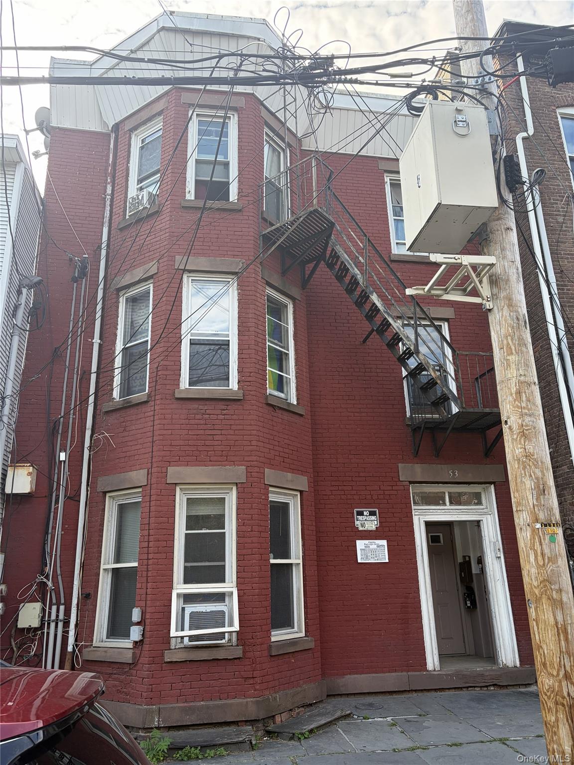 Front of Structure