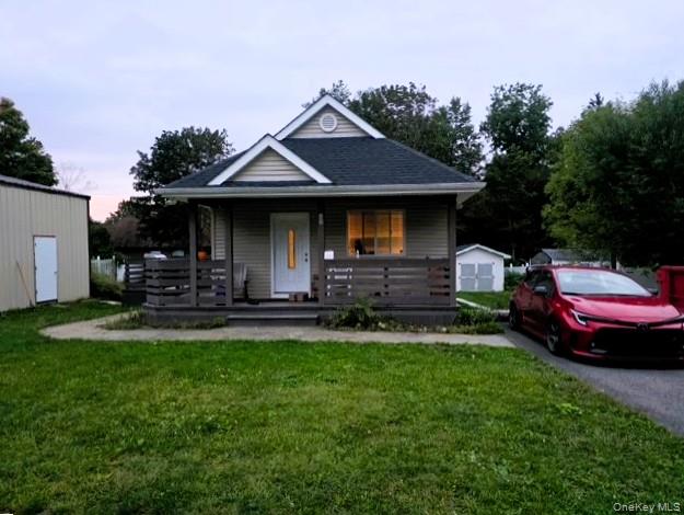 Front of Structure