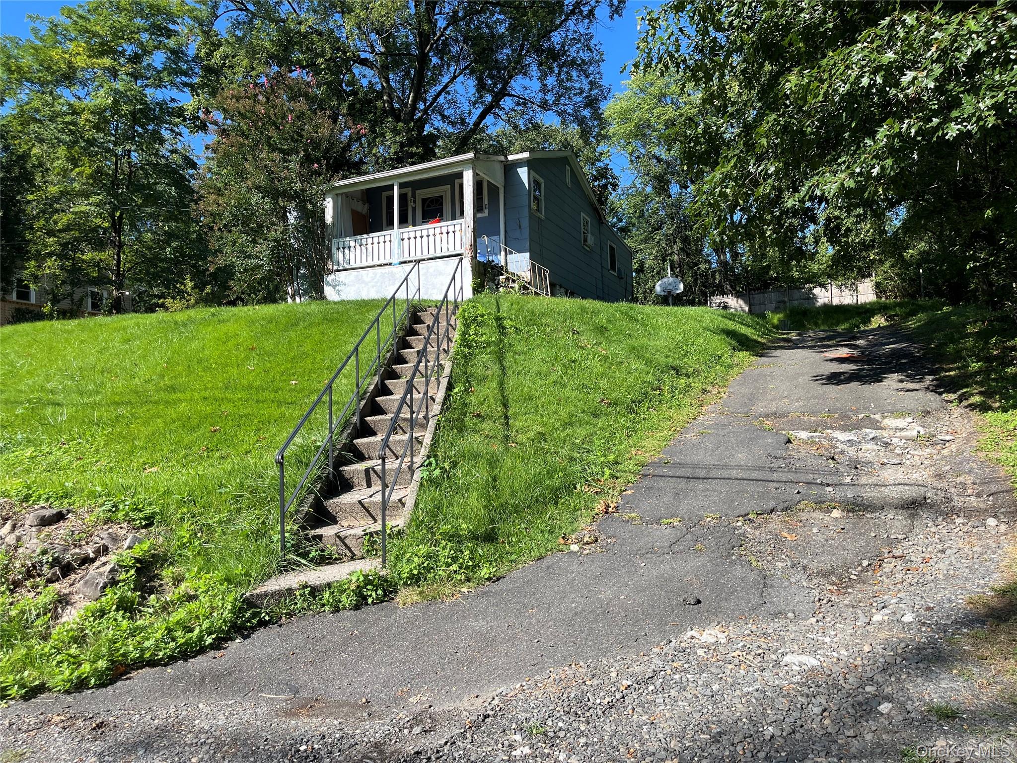 Front of Structure