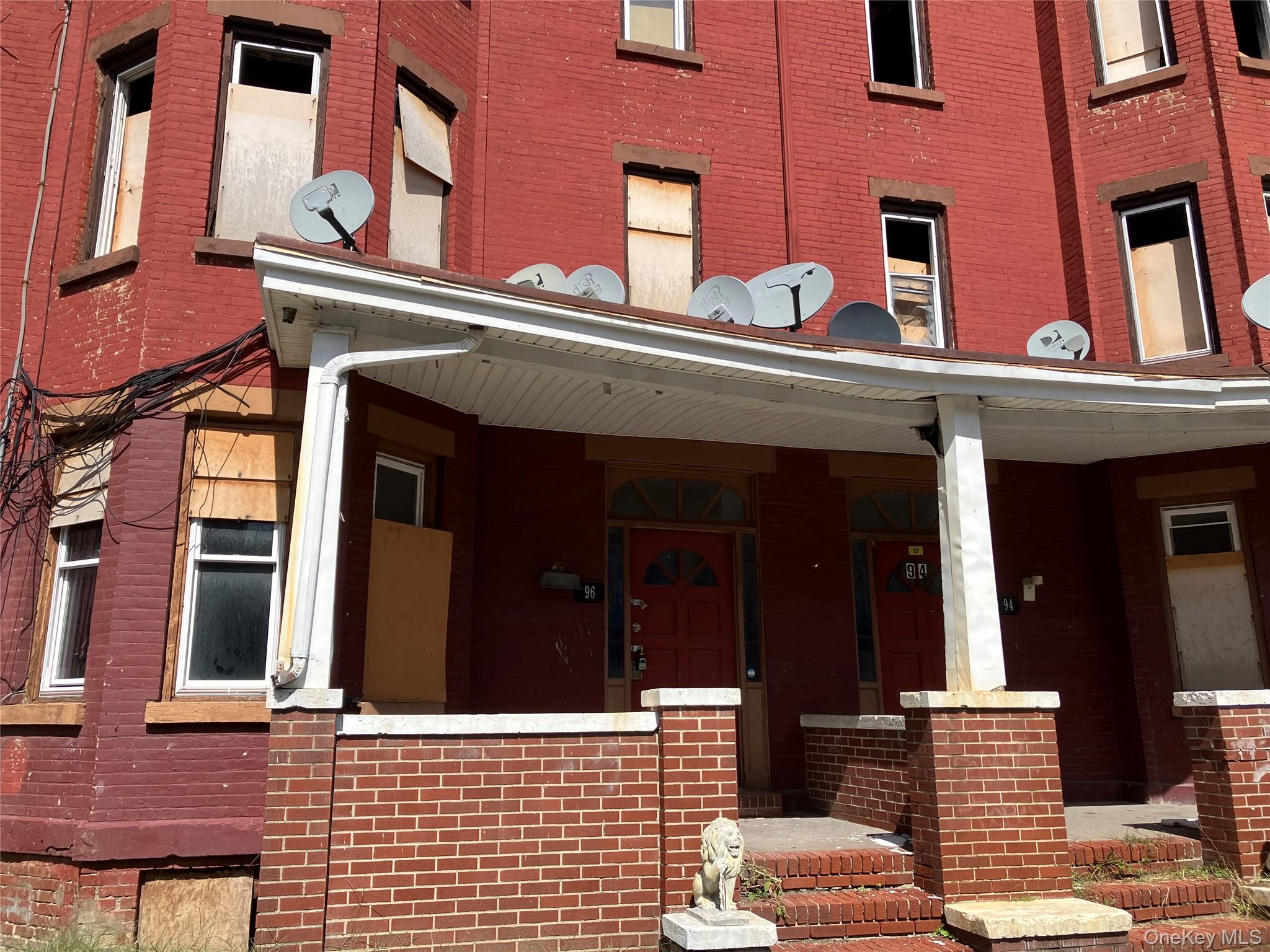 Front of Structure