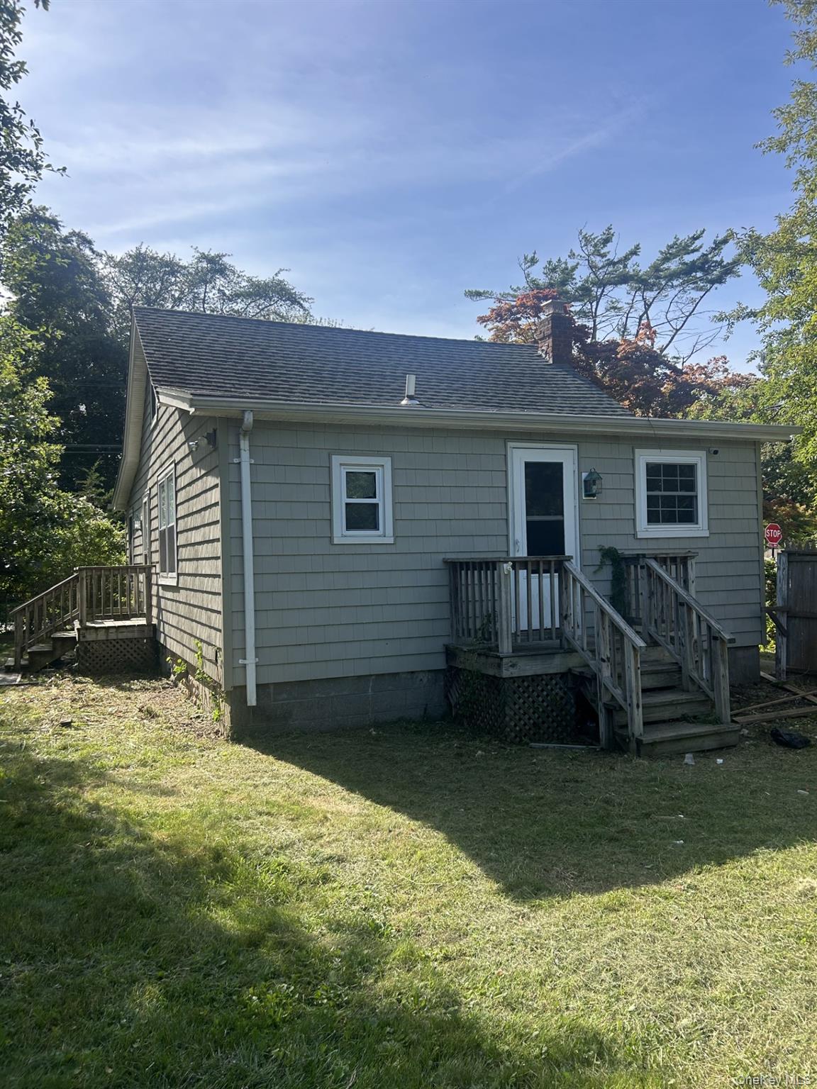 Front of Structure