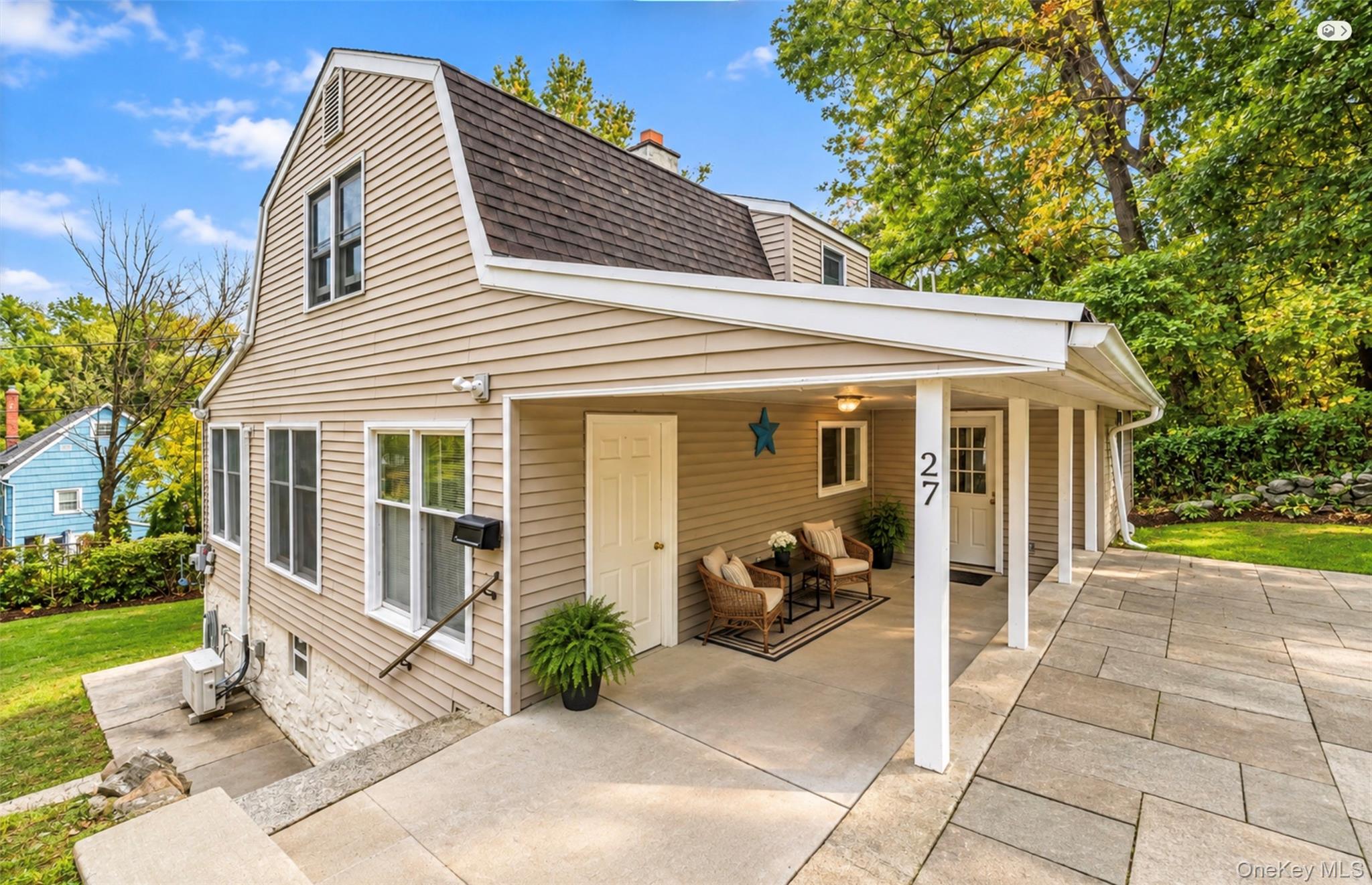 Front of Structure