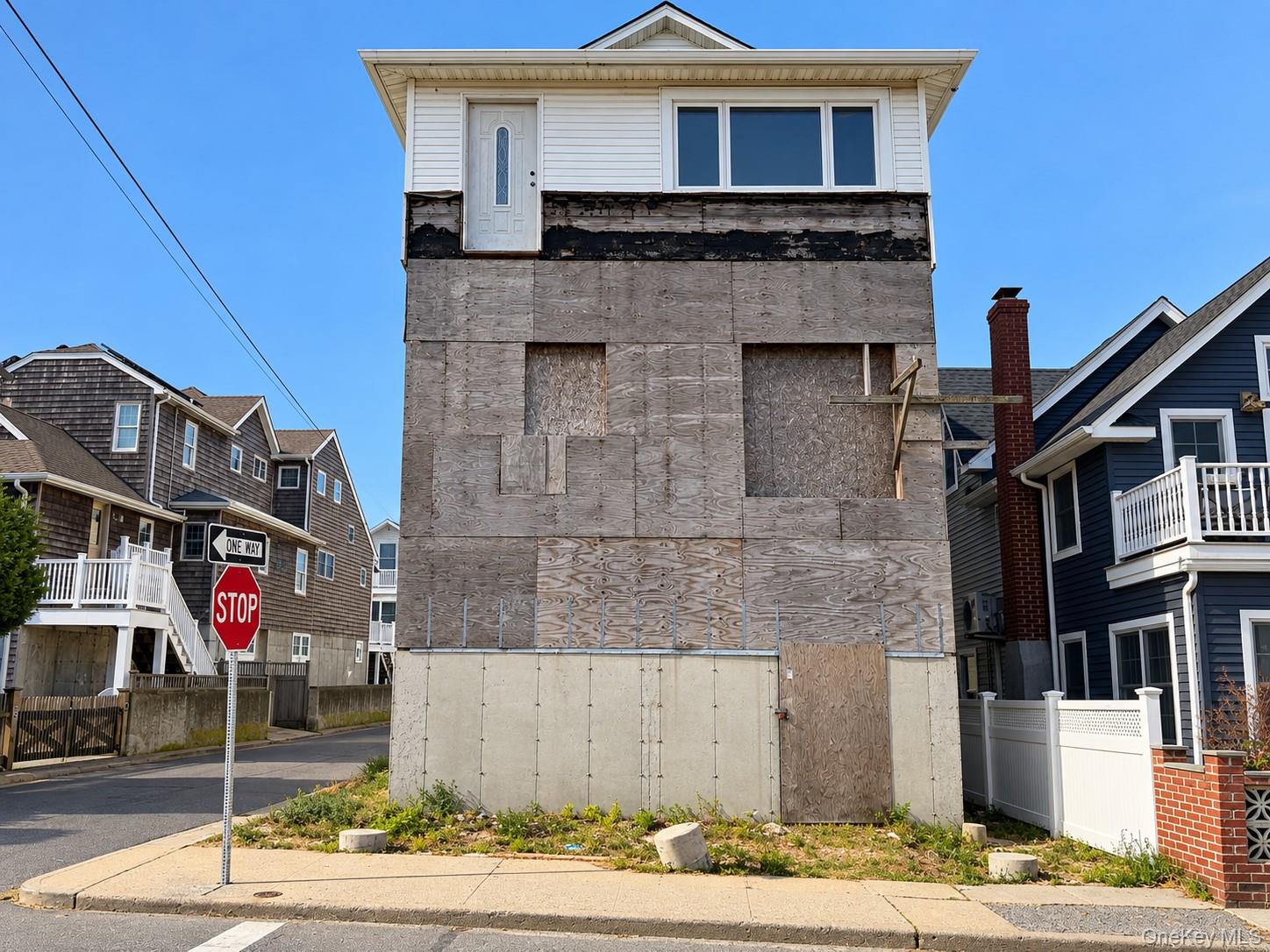 Front of Structure